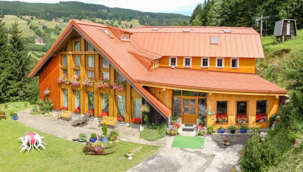 Penzion U Veselych Pec pod Snezkou Exterior foto
